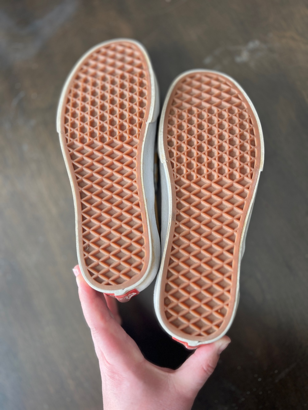 Vans Skater Checkerboard Slip-On in Yellow and White 7.5 - Picture 4 of 5